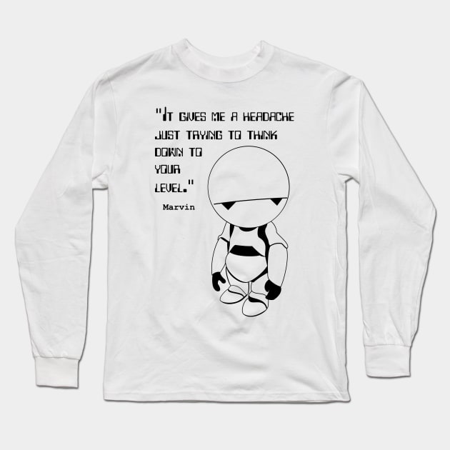 Marvin Long Sleeve T-Shirt by myshkin